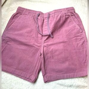 TODD SNYDER NEW YORK 7" WASHED CORDUROY WEEKEND SHORT POSY PURPLE Size XL